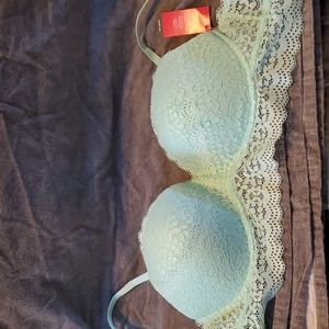 Teal bra